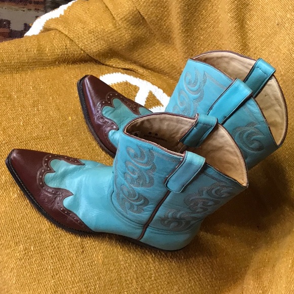 Old Gringos size 8 Turquoise - Picture 5 of 14